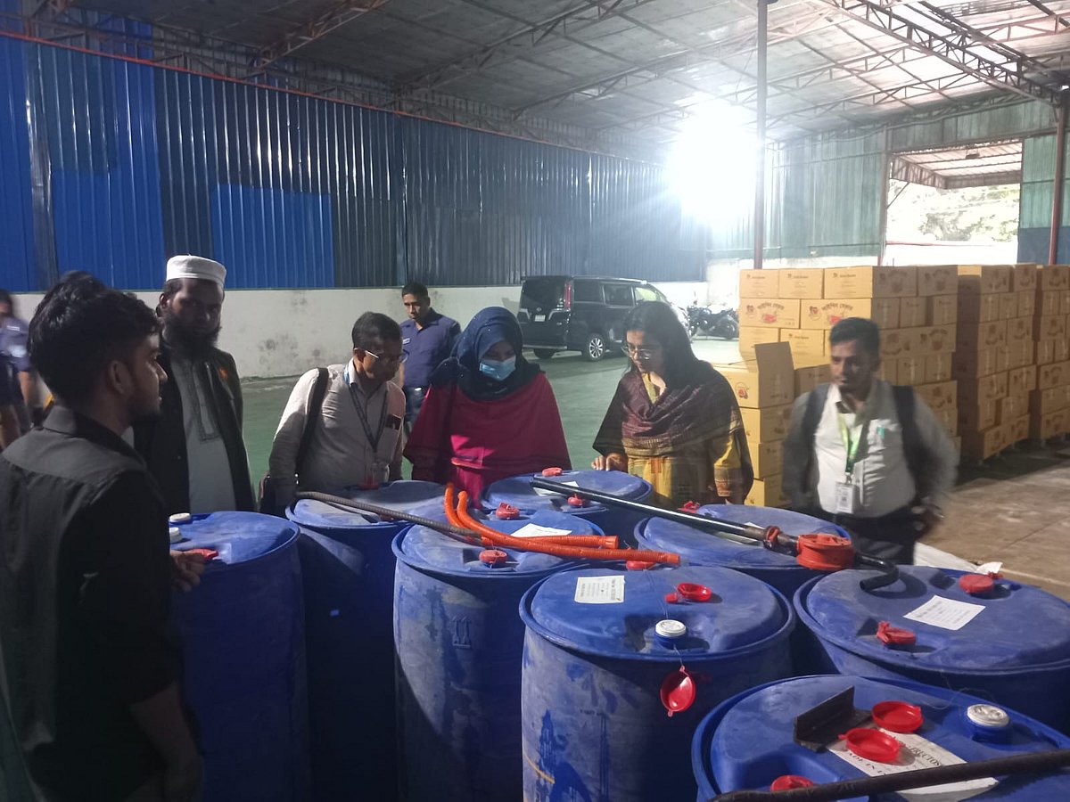 নিরাপদ খাদ্য আইন লঙ্ঘনের দায়ে গাজীপুরের আইশ্বিন ফুডসকে ৩ লাখ টাকা জরিমানা