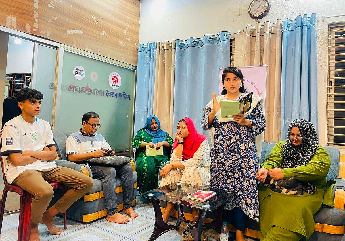 সাদাত হোসাইনের ‘বিভা ও বিভ্রম’ উপন্যাস নিয়ে ভৈরব বন্ধুসভার বিশেষ পাঠচক্র অনুষ্ঠিত